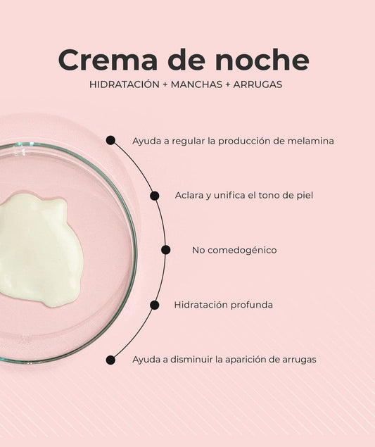 Crema de Noche - Manchas y arrugas