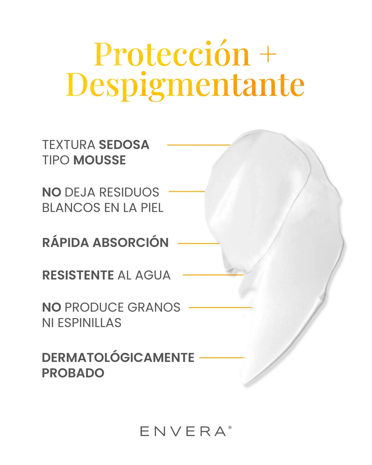 Protector Solar despigmentante FPS 50+ UVA/UBV