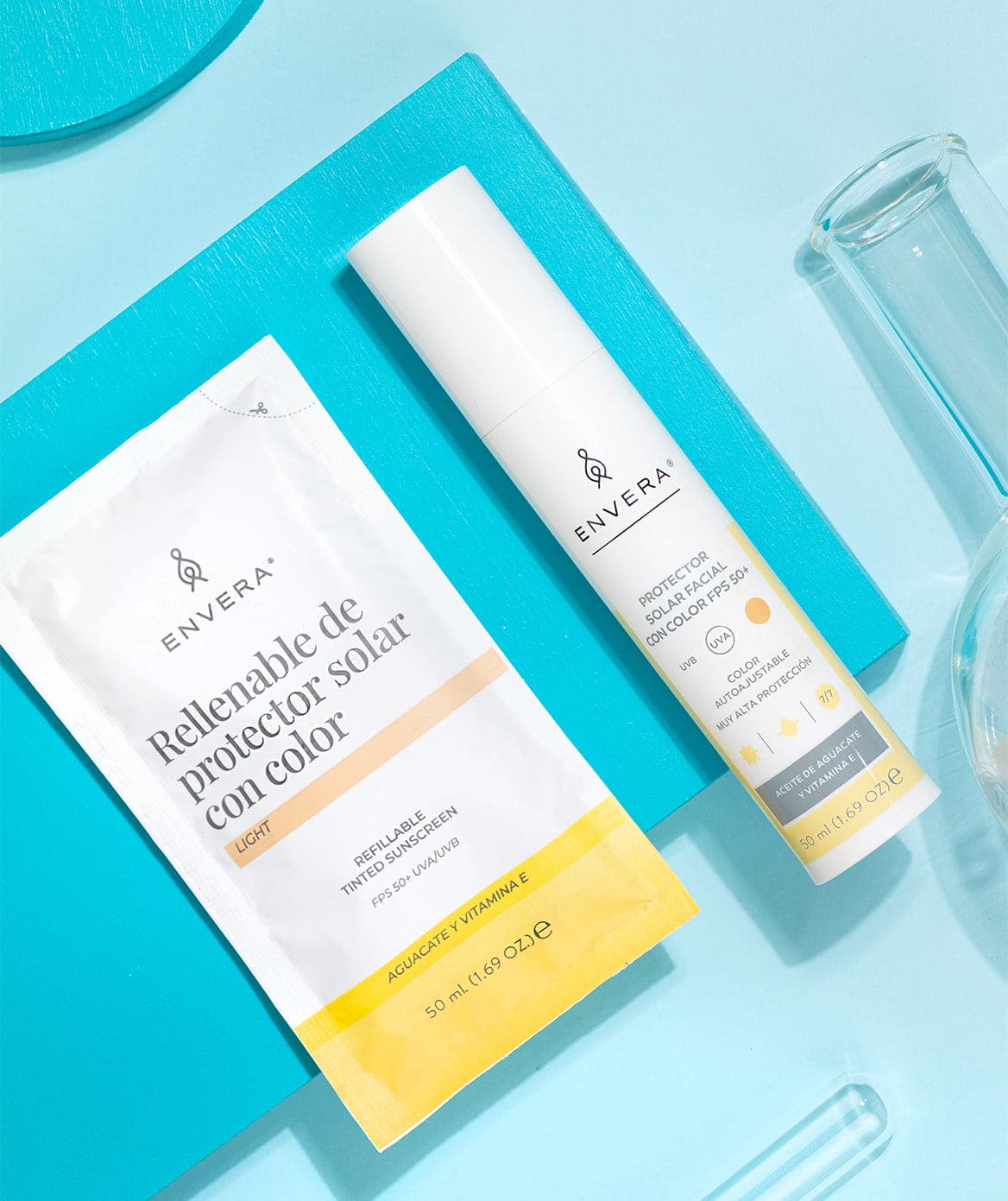 Rellenable de Protector Solar FPS 50+ UVA/UVB