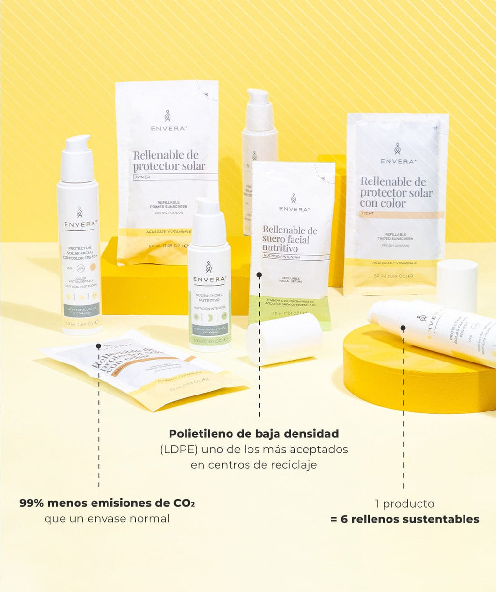 Rellenable de Protector Solar FPS 50+ UVA/UVB