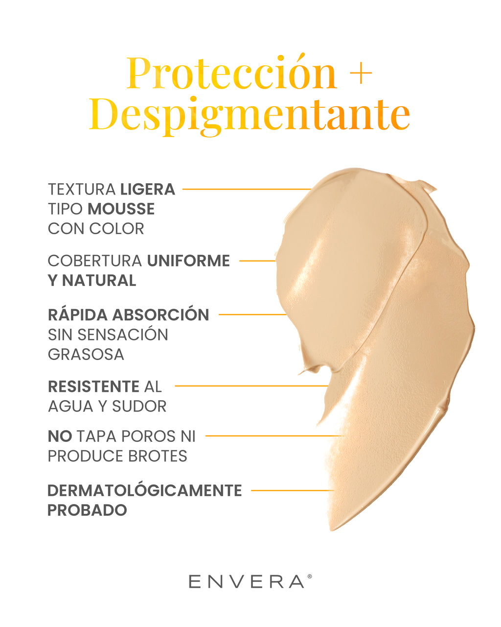 Protector Solar despigmentante FPS 50+ UVA/UBV