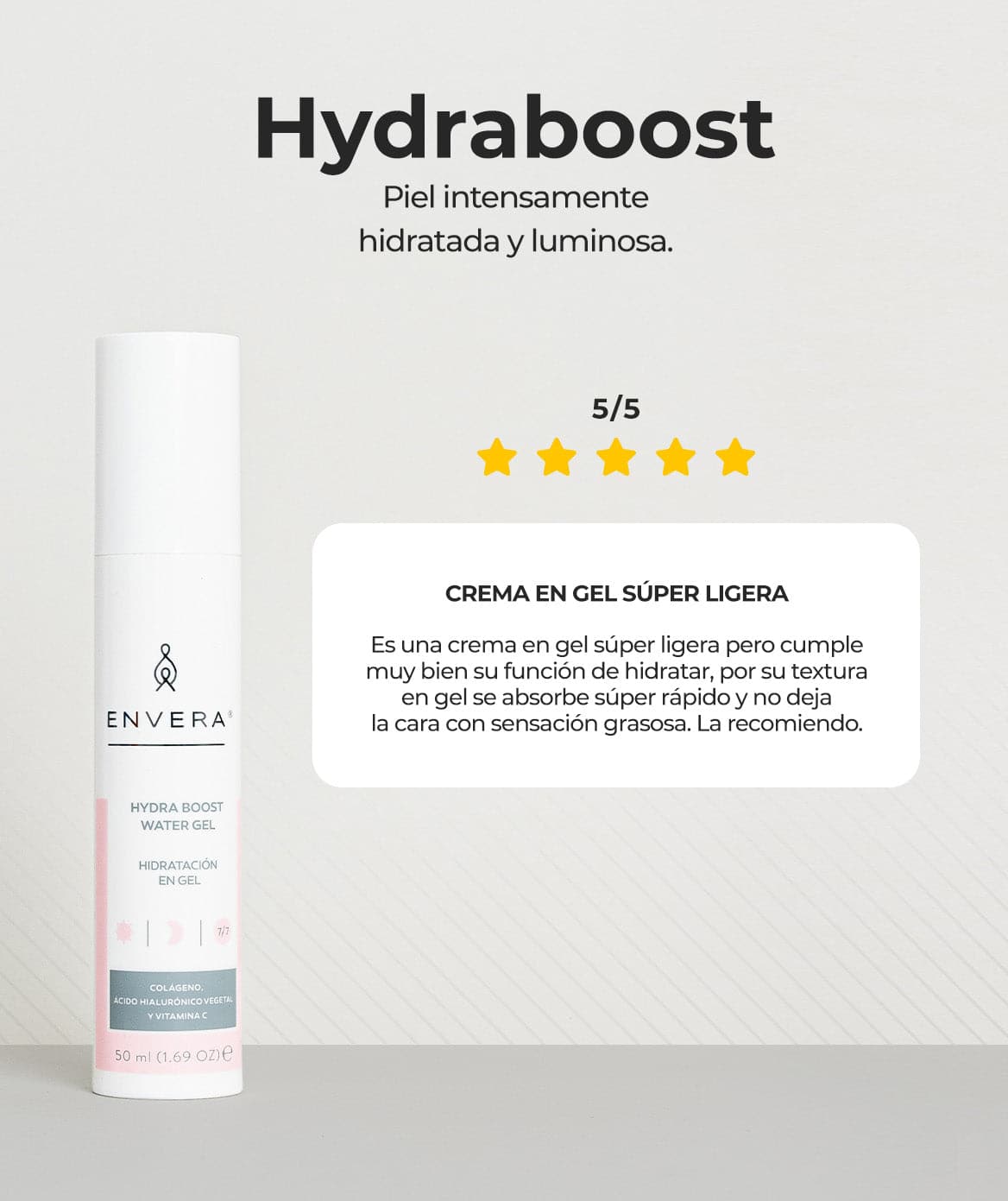 Hydraboost - Hidratante Piel Grasa Nueva Formula