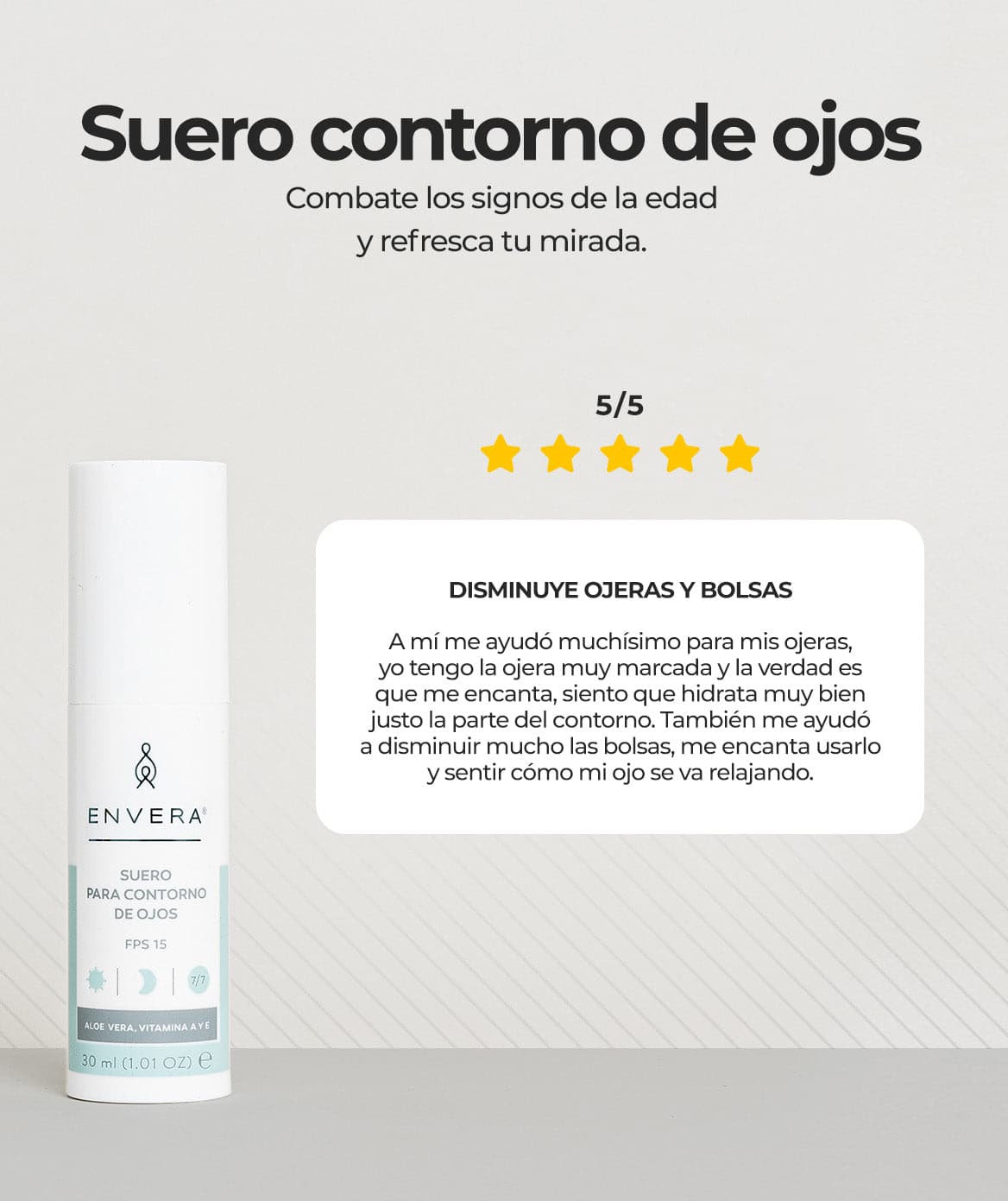 Suero Contorno de Ojos