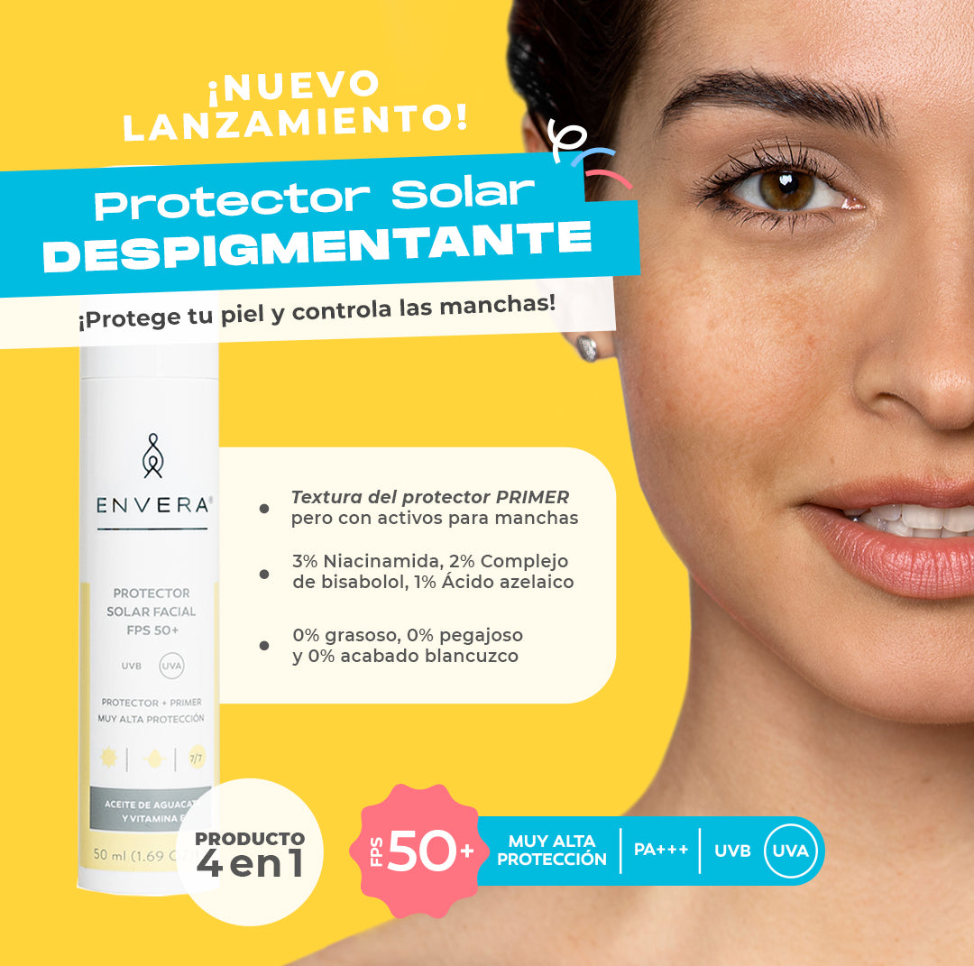 Protector Solar + Despigmentante FPS 50+ UVA/UVB PA++++