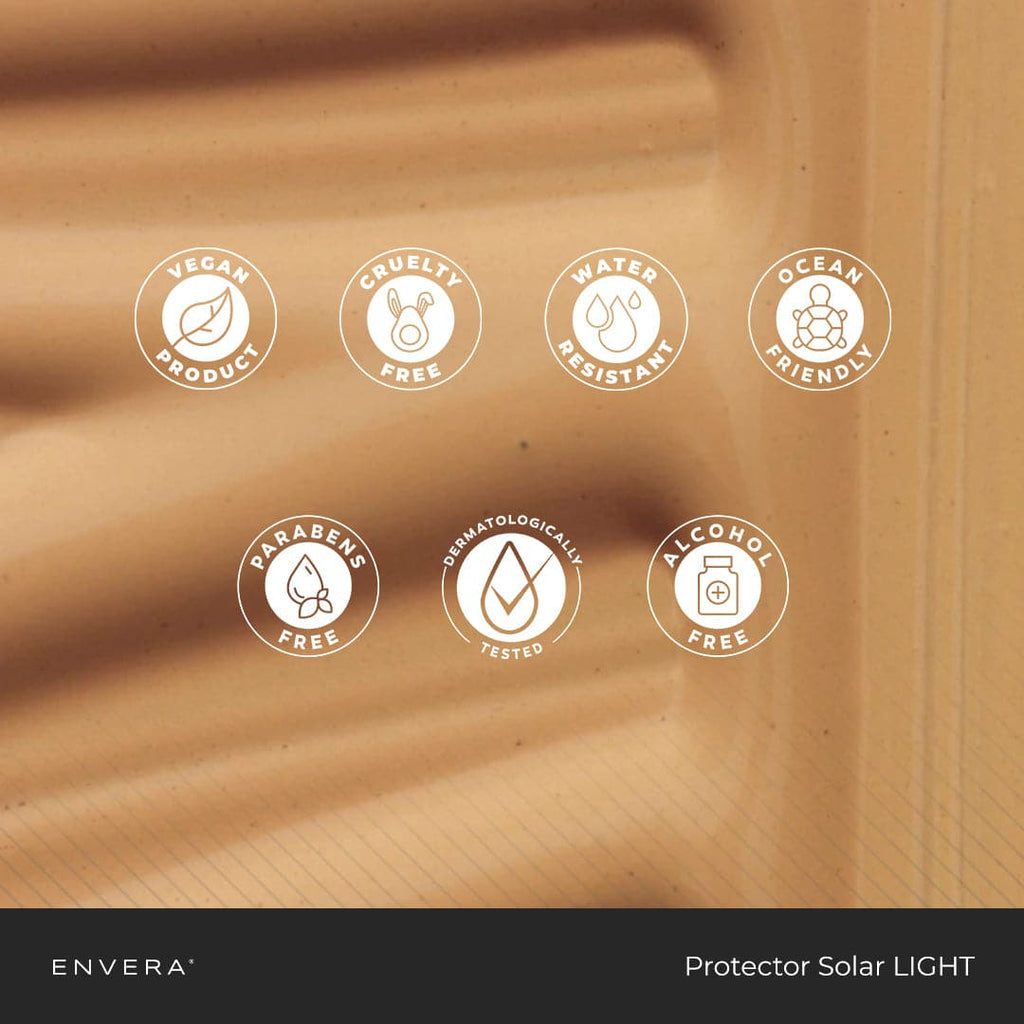Rellenable de Protector Solar con color LIGHT